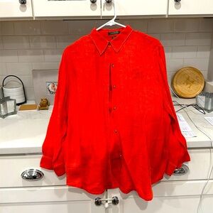 Matching blouse and tank top